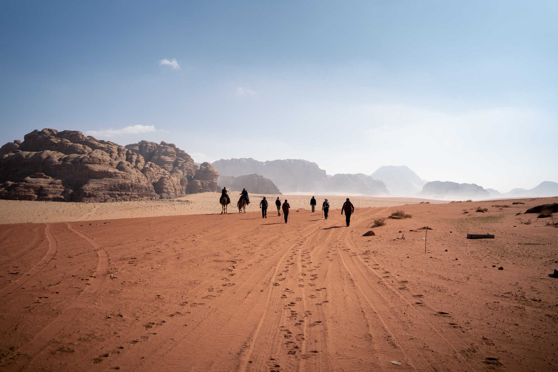 hiking tours and adventure tours in Jordan (Hiking Dana - Petra Little Petra - Wadi Rum and Jordan Tours)